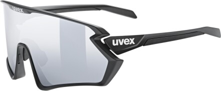Sluneční brýle Uvex Sportstyle 231 2.0 Set - black matt/mirror silver + clear