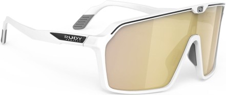 Sluneční brýle Rudy Project Spinshield - white matte/multilaser gold