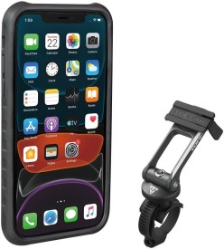 Obal na mobilní telefon Topeak RideCase W/Mount iPhone 11 - black/grey