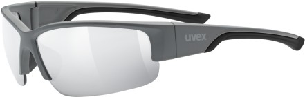 Sluneční brýle Uvex Sportstyle 215 - grey mat/litemirror silver