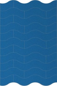 Reflexní nálepky Reflective Berlin Waves-blue