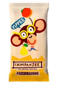 Cereální energetická tyčinka pro děti Chimpanzee Kids Yippee - hruška/meruňka