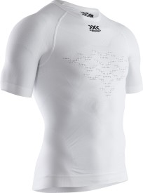 Pánské funkční tričko X-Bionic MK3 Lt Shirt Rnd Neck SH SL Men - arctic white/dolomite grey