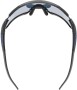 Sluneční brýle Uvex Sportstyle 228 - black matt/mirror blue