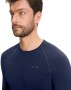 Pánské funkční triko s dlouhým rukávem Falke Men long sleeve Shirt Maximum Warm - space blue
