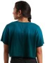 Dámské tričko Specialized Women's Crop Tee SS - tropical teal spray