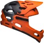 Cyklistická helma Bell Super 3R MIPS-Mat Orange/Black