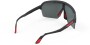 Sluneční brýle Rudy Project Spinshield Air - black matte/Multilaser Red