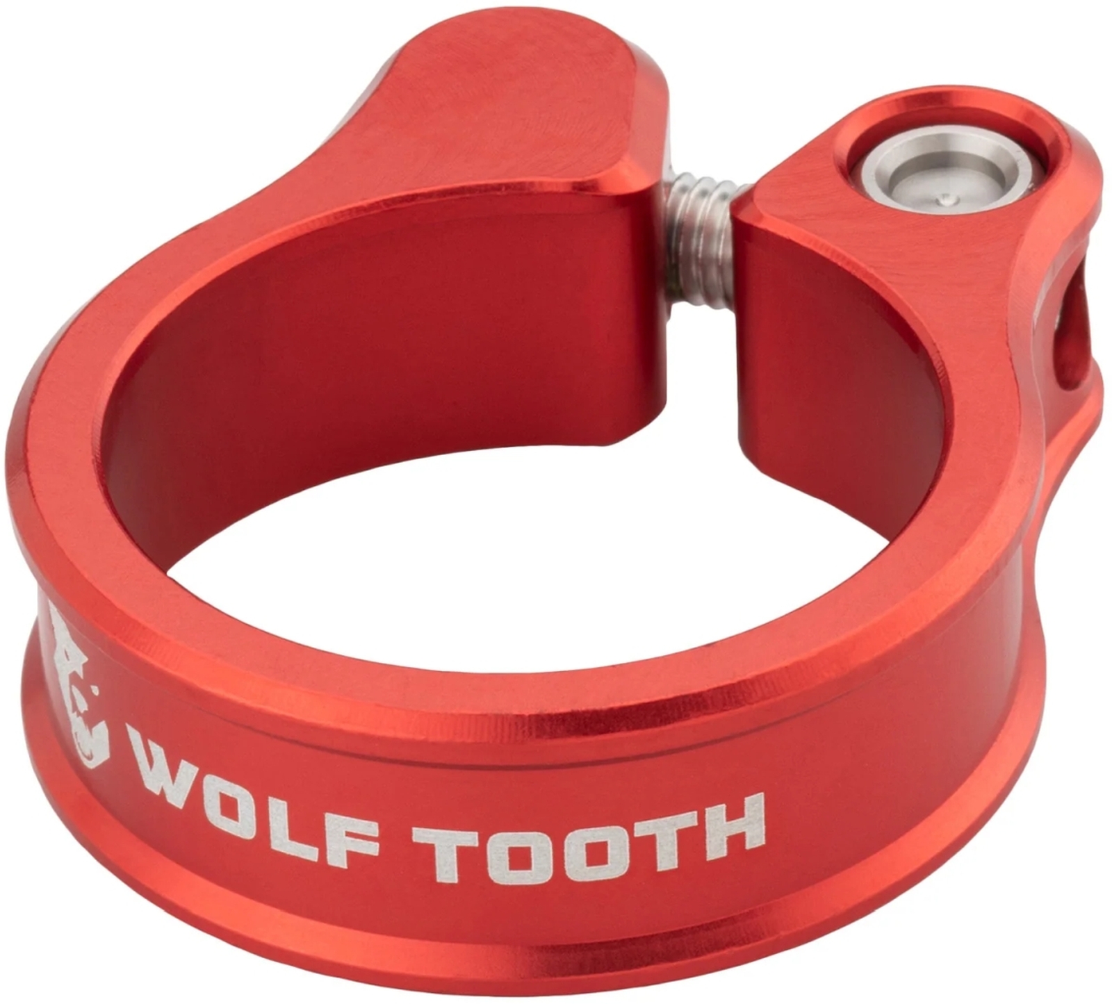 Levně Wolf Tooth Seatpost Clamp 34.9mm-Red uni