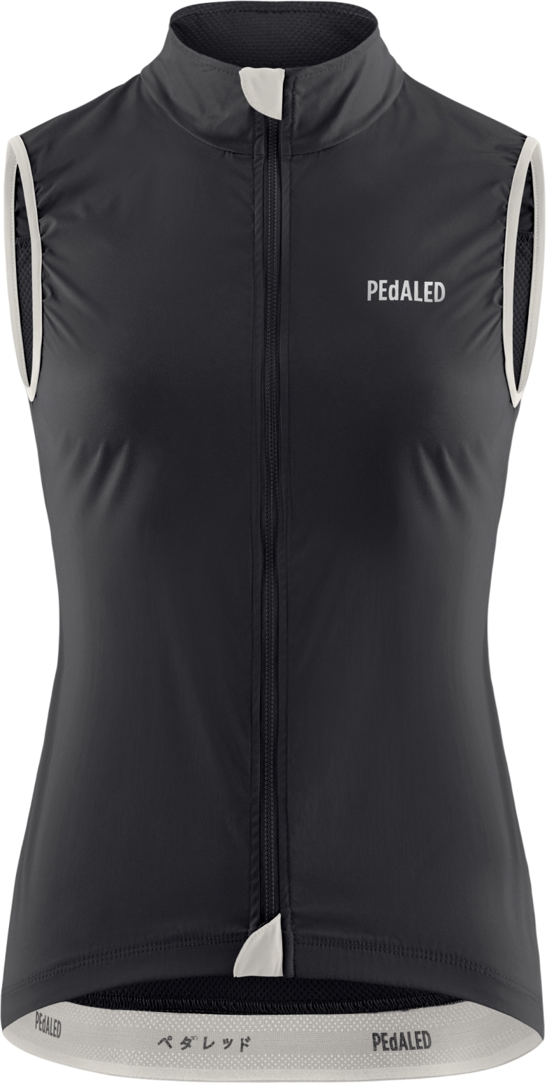 E-shop PEdALED W's Essential Windproof Vest - black L